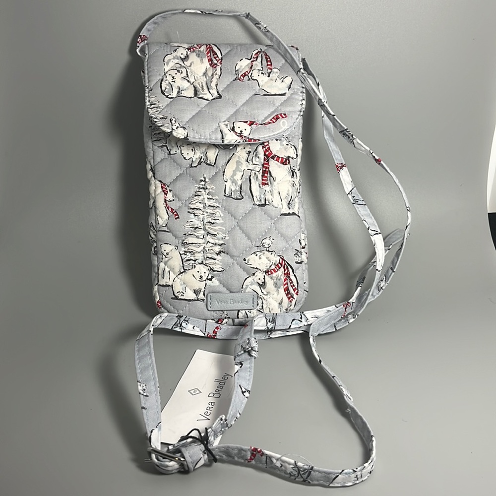 NWT  VERA BRADLEY Carson Cellphone Crossbody